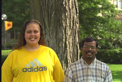 Anna Gopher and Prof. B Nagalingam